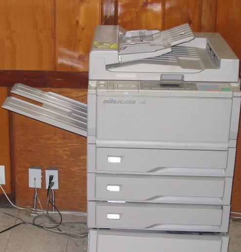 The photocopier