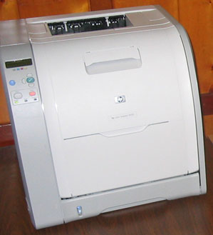 The color laser printer